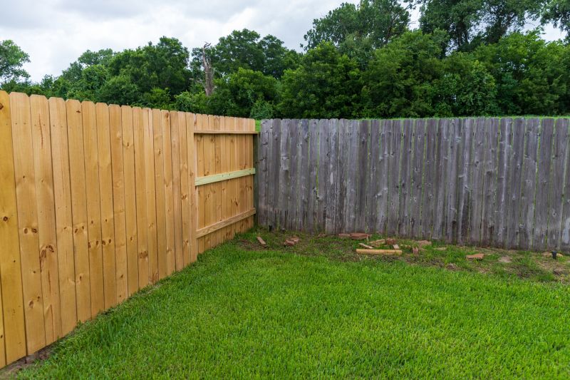 New Wood Fence