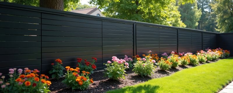 Elegant Aluminum Fence