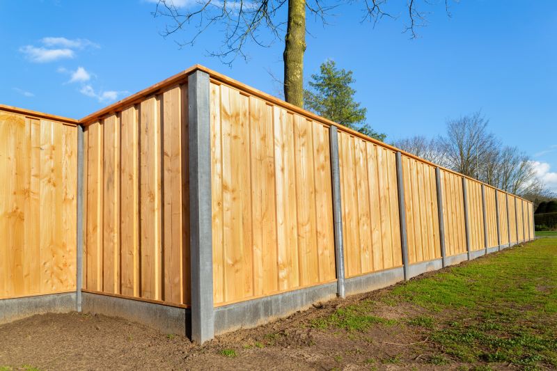 Fence Material Storage