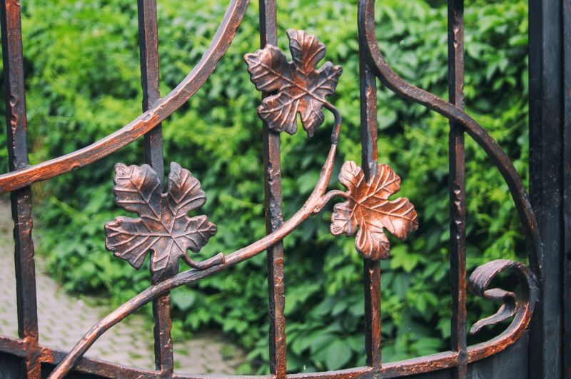 Wrought Iron Fence Repair detail