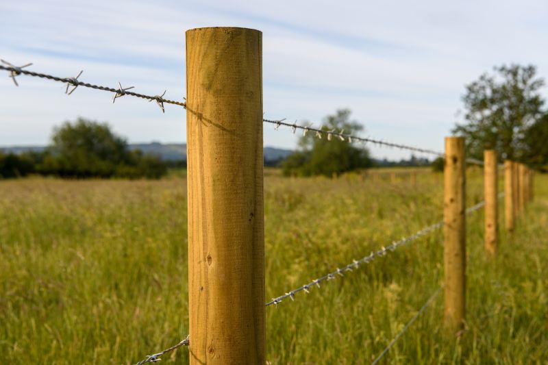 Sheep Fence Installation